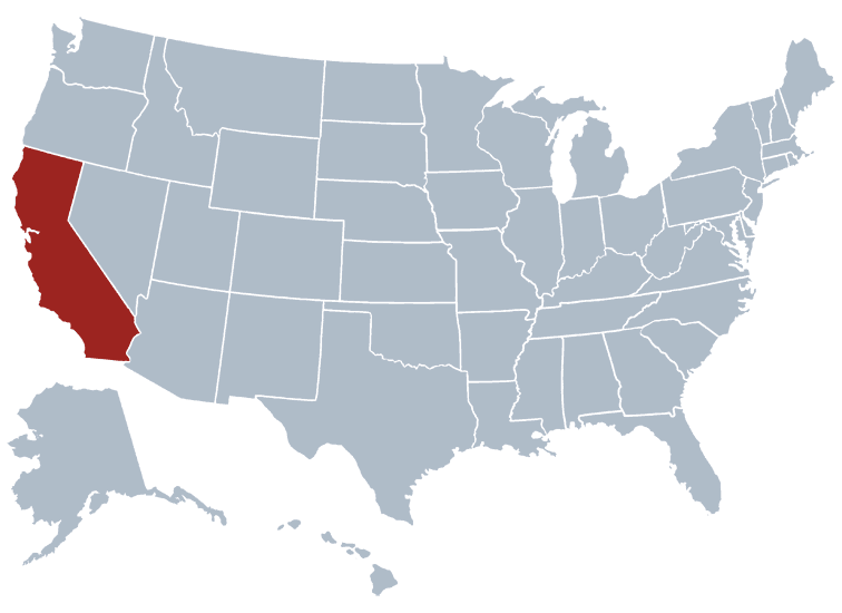 California outline image
