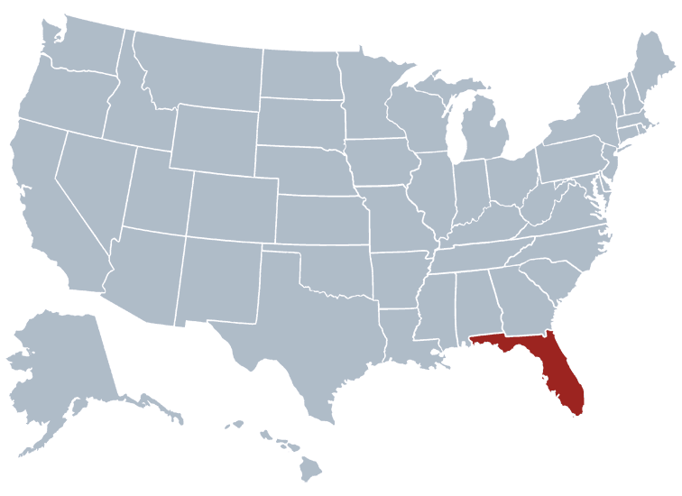 Florida outline image