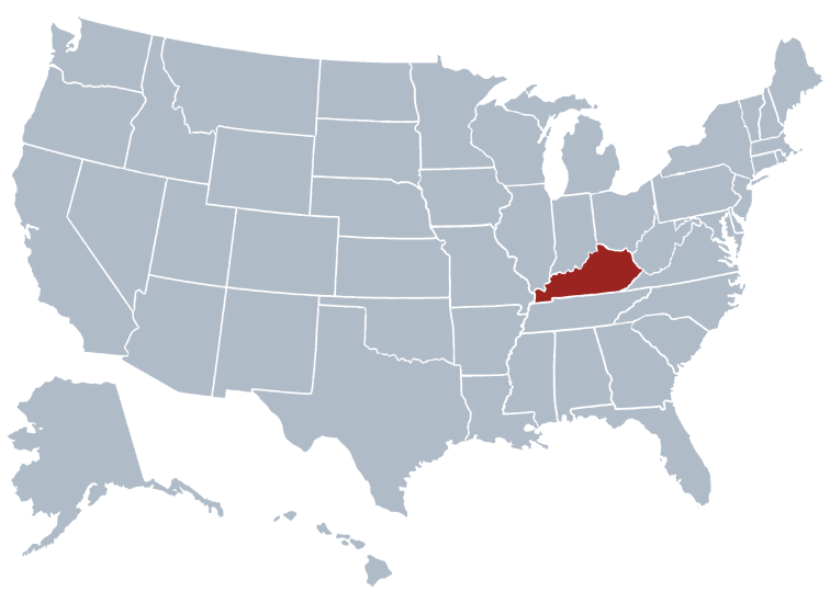 Kentucky outline image