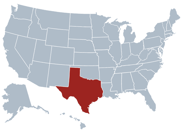 Texas outline image