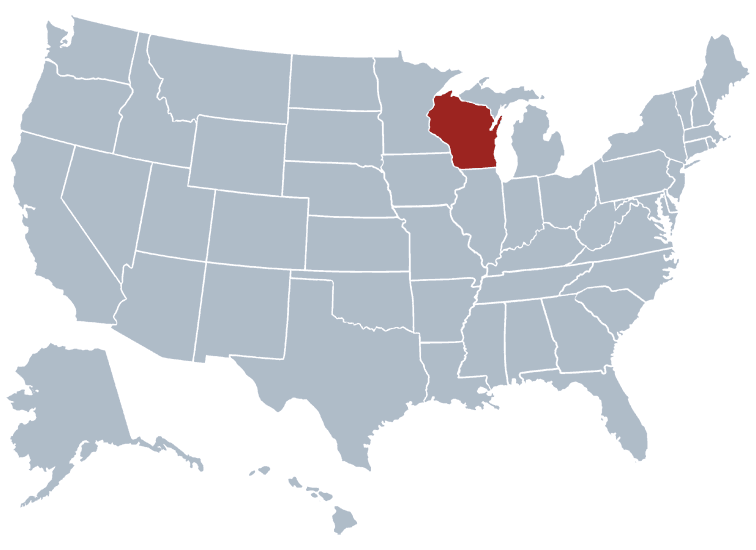 Wisconsin outline image