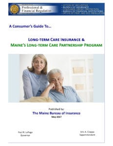 Maine long-term care partnership program cover image