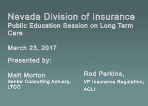 Nevada Long-Term Care Insurance Partnership Program guide image