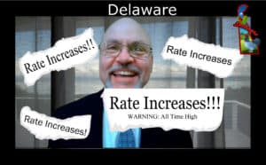 long-term care insurance rate increases Delaware logo image