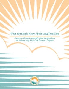Indiana long-term care partnership logo image